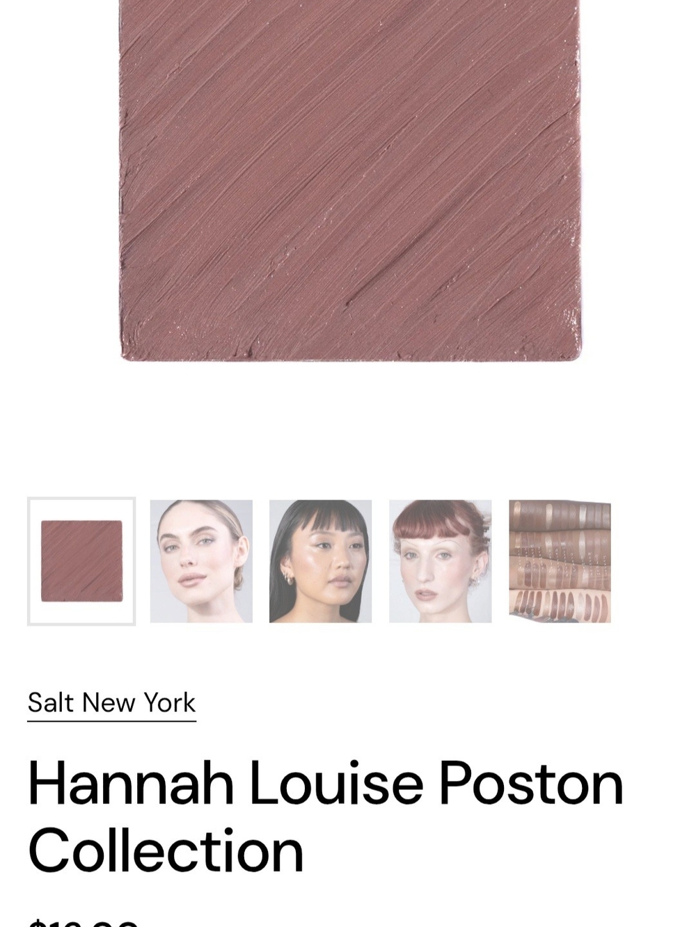 Hannah Louise Poston Collection Creamy Mauve Blush - Picture 2 of 5